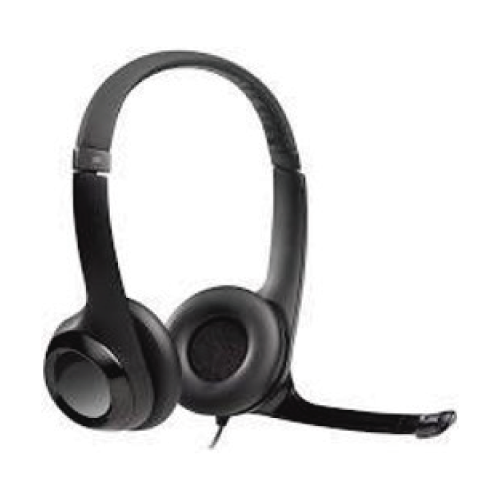 Logitech H390 USB Headset - Black