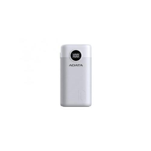 Cargador Portatil Adata P10000QCD, 10.000mAh, Blanco