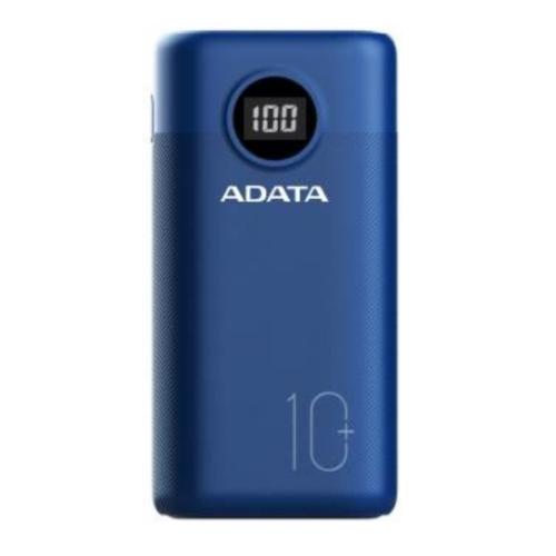 Cargador Portatil Adata P10000QCD, 10.000mAh, Azul
