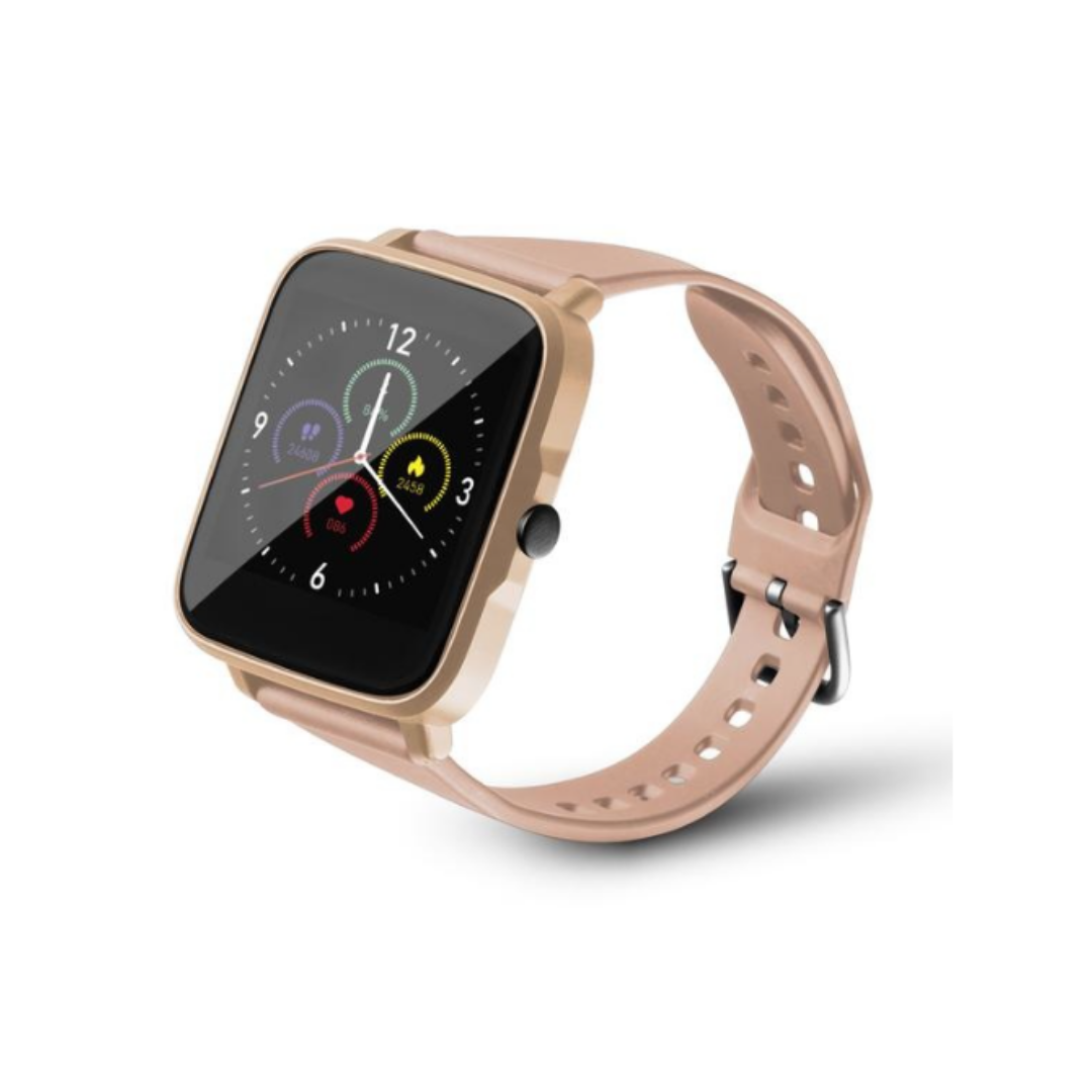 Redlemon Smartwatch W95, Touch, Bluetooth, Android/iOS, Rosa - Resistente al Agua