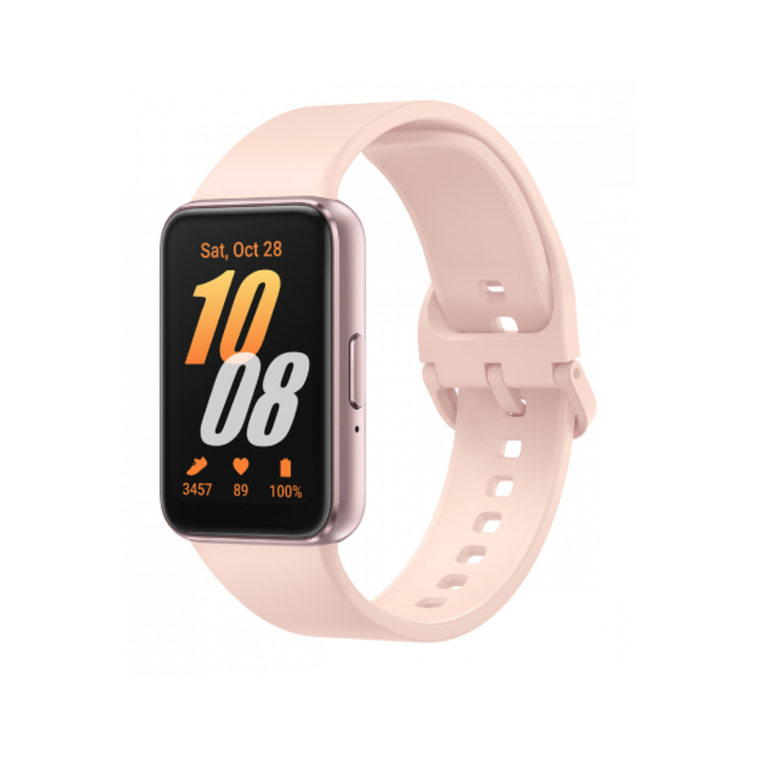 Samsung Smartwatch Galaxy Fit3, Touch, Bluetooth 5.3, Android, Oro Rosa - Resistente al Agua/Polvo