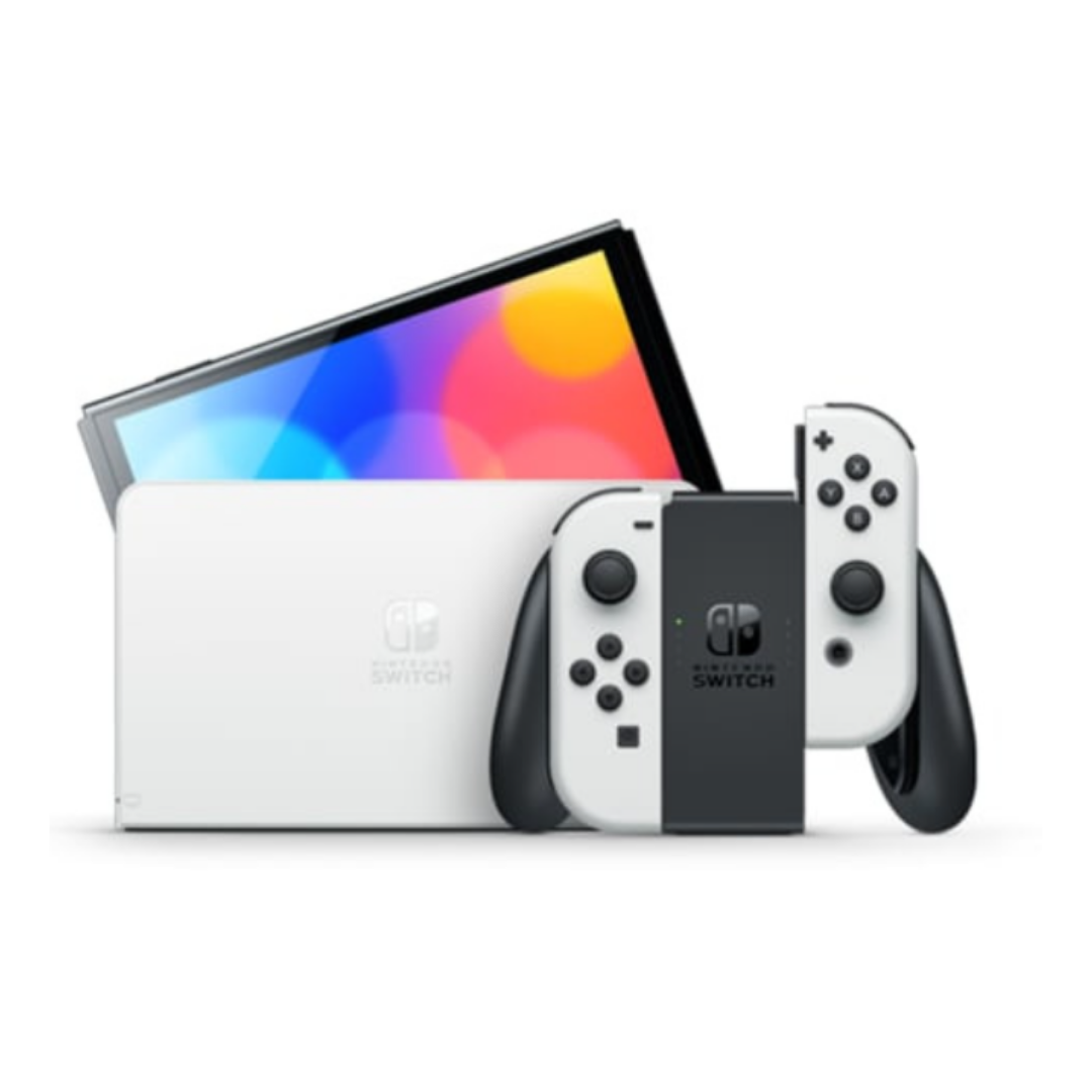 Nintendo Switch OLED, 64GB, Wi-Fi, Blanco