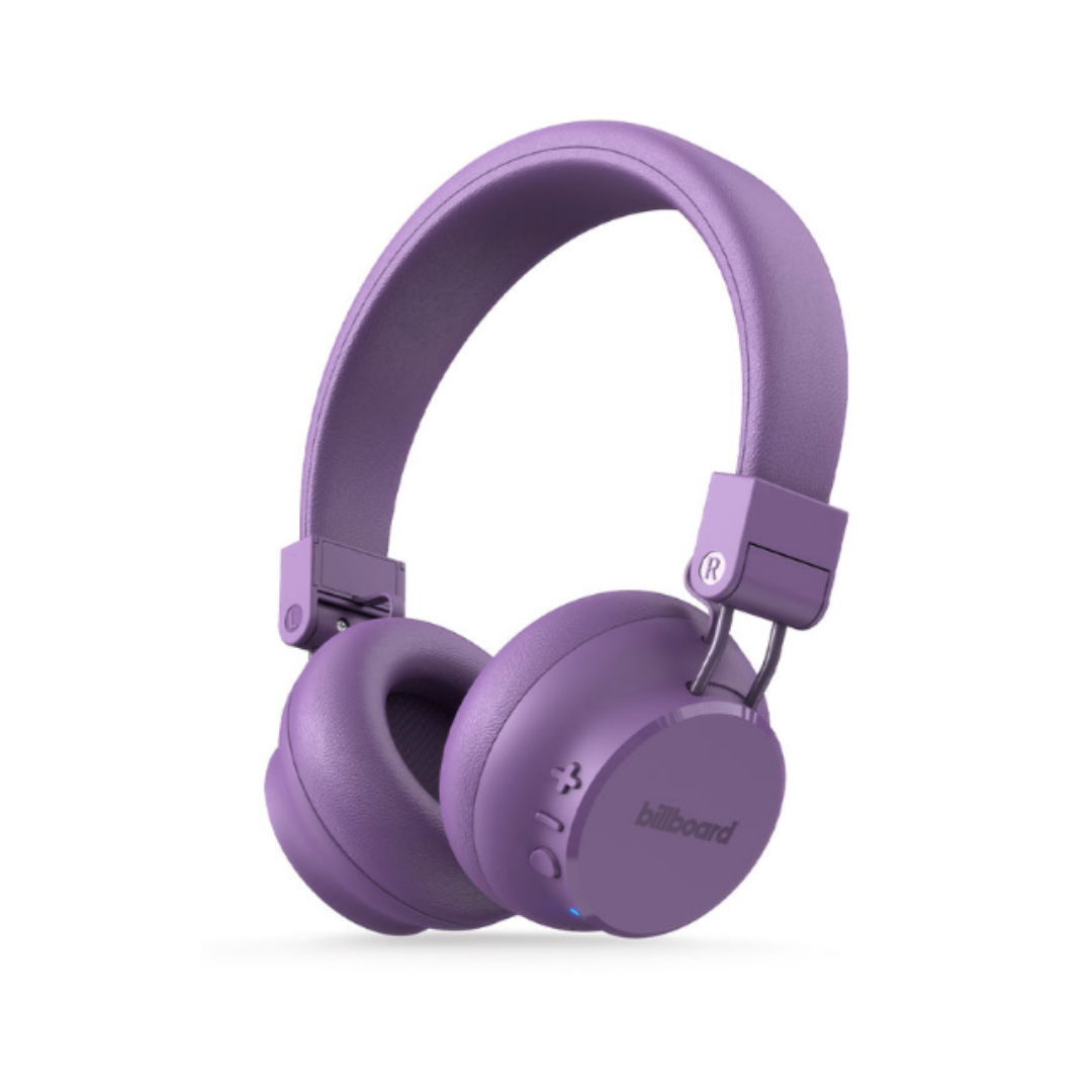 Billboard Audífonos con Micrófono Soul ANC, Inalámbrico, Bluetooth, Violeta