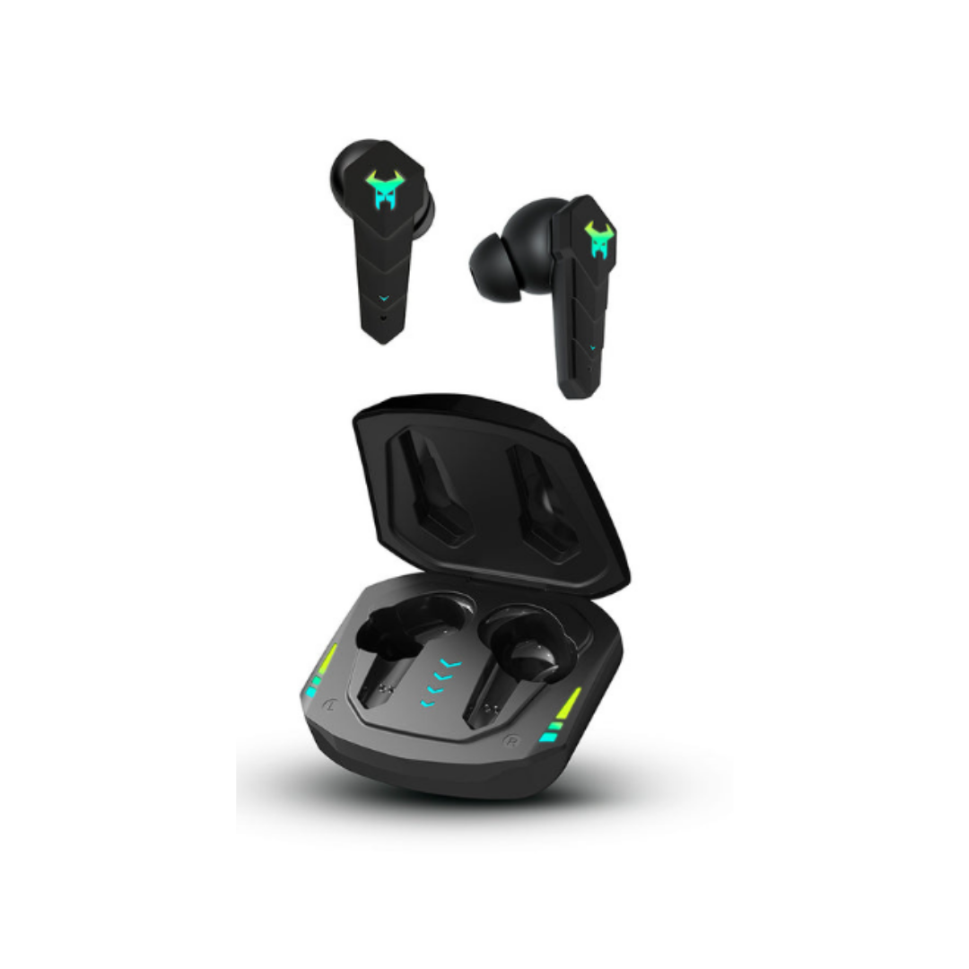 STF Audífonos Intrauriculares con Micrófono Muspell, Inalámbrico, Bluetooth, Negro