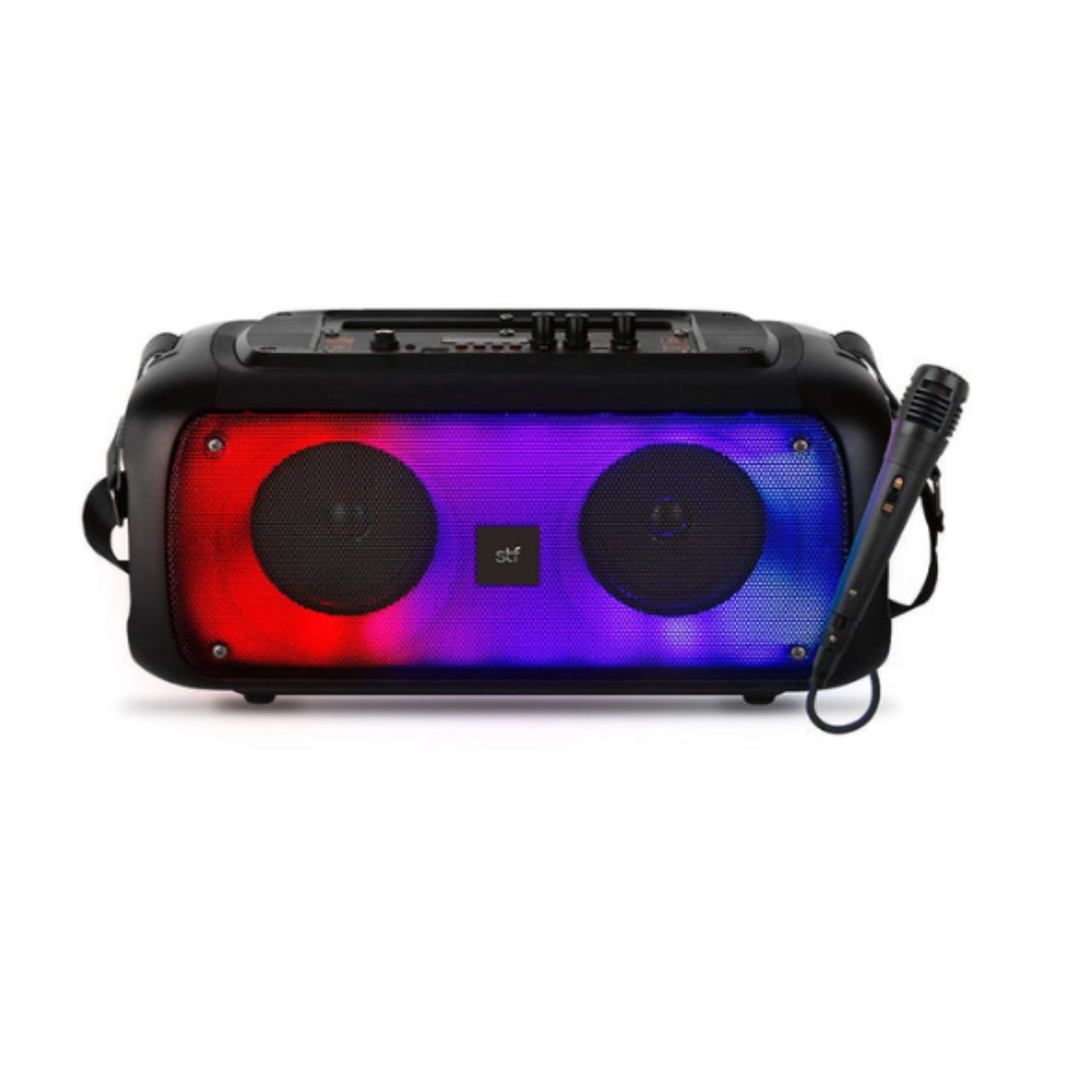 STF Bocina Portátil Block Fest, Bluetooth, Inalámbrico, 10W RMS, USB, Negro