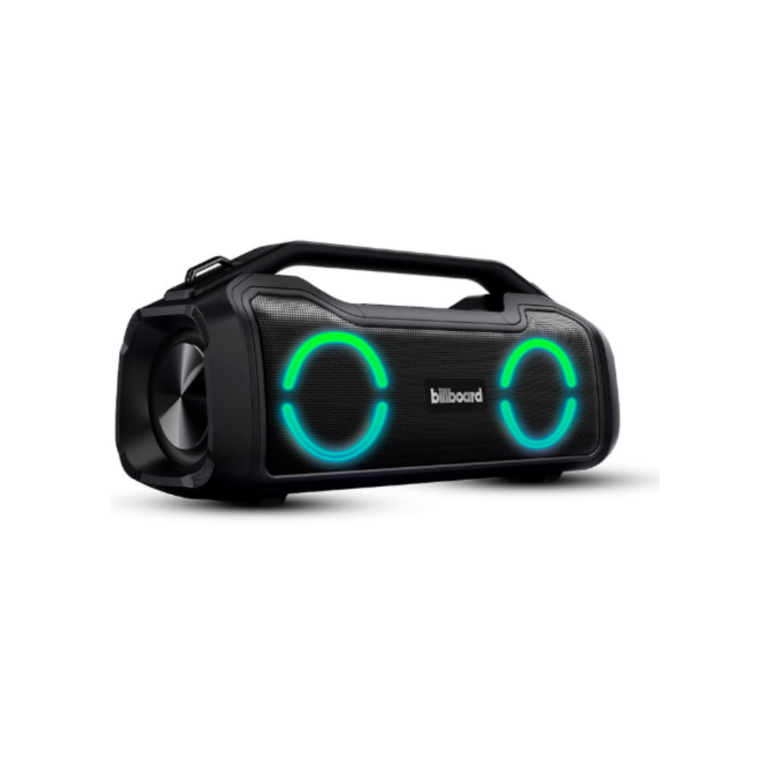 Billboard Bocina Portátil Soul Power, Bluetooth, Inalámbrico, 35W RMS, MicroSD, Negro - Resistente al Agua