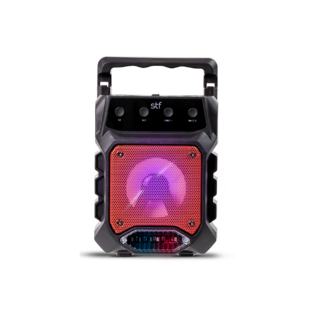 STF Bocina Bix, Bluetooth, Inalámbrico, 5W RMS, USB, Negro