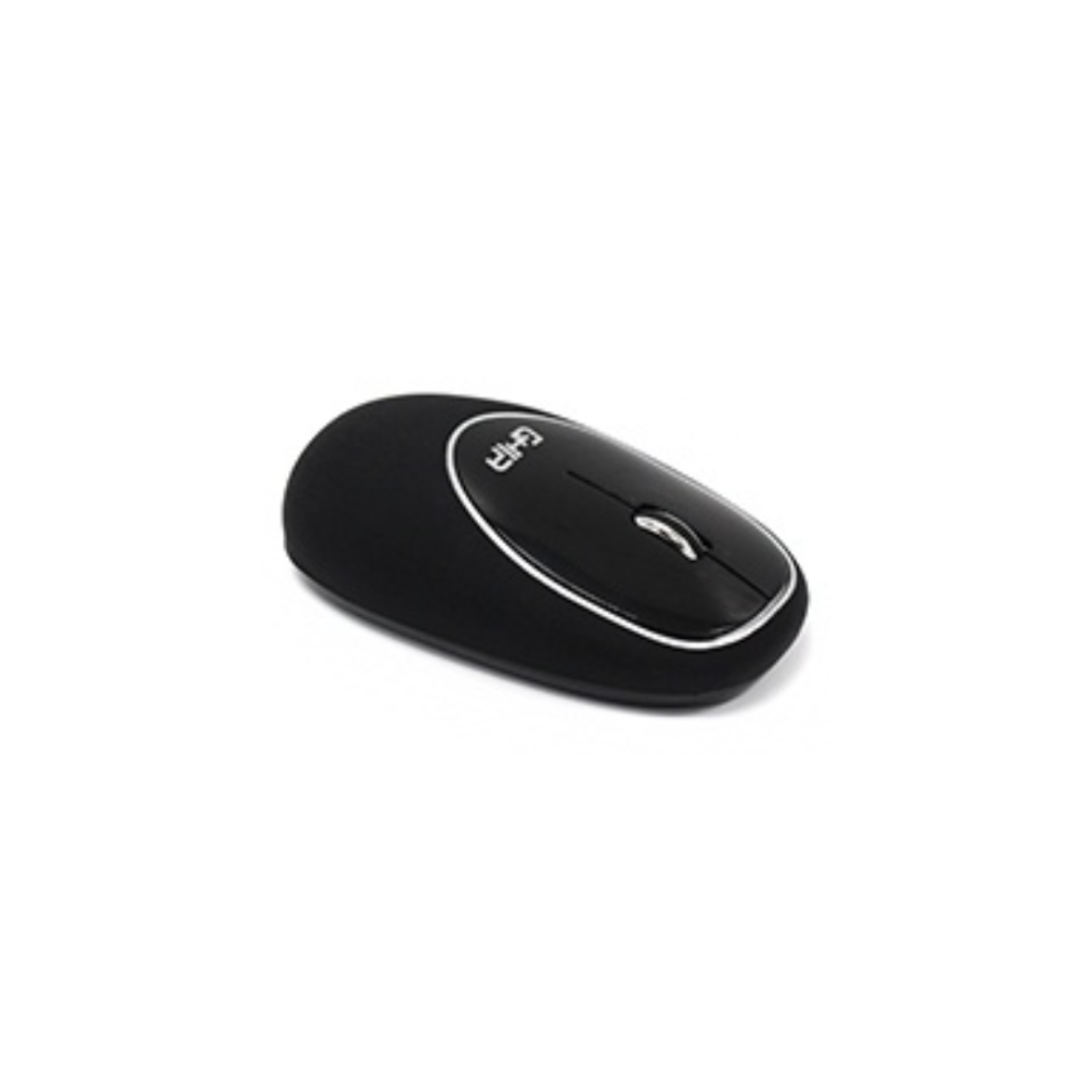 Mouse Ghia GT100NN, RF Inalámbrico, 1000DPI, Negro