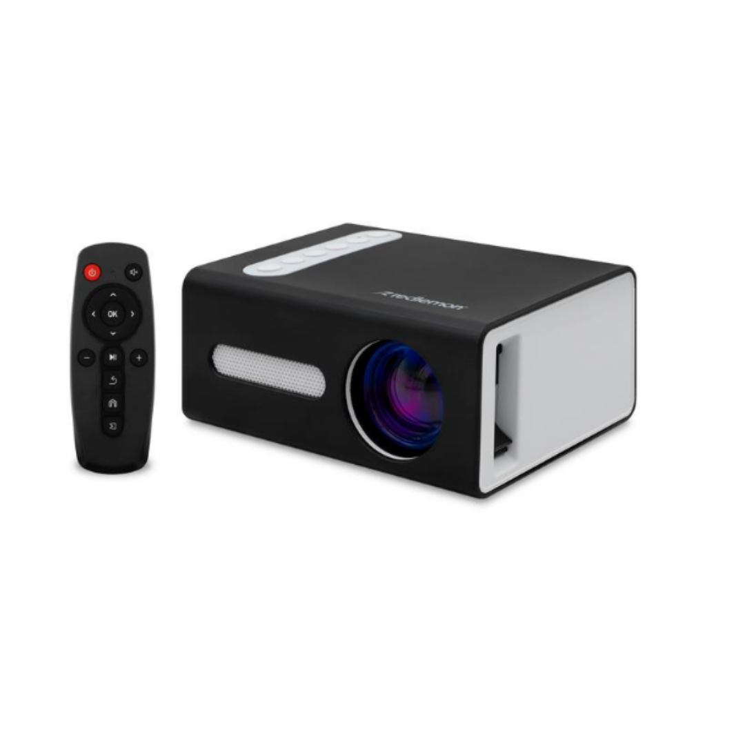 Proyector Portátil Redlemon 81890, 1280 x 720 Pixeles, Alámbrico, Negro - incluye Control