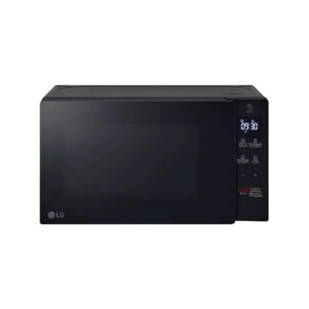 _LG Horno de Microondas MS2032GAS, 0.7 Pies Cúbicos, 700W, 20L, Negro